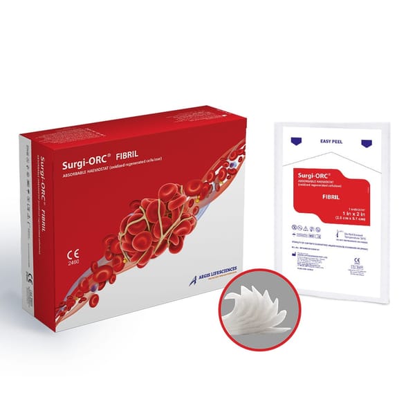 Surgi ORC – Oxidierte Regenerierte Zellulose – Fibril 1×2 Zoll