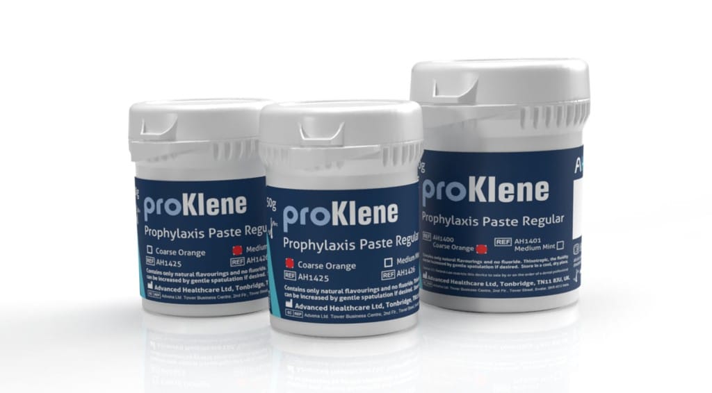 proKlene Prophylaxis Paste Regular – ADVANCED HEALTHCARE LTD., Zahnreinigungs-Polierpasten und Zubehör