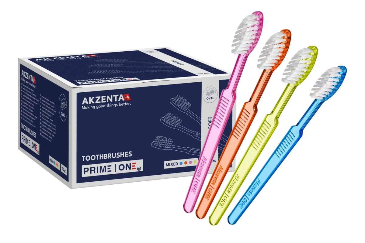 PRIME ONE | TOOTHBRUSHES - Mixed – Akzenta International SA, Zahnbürsten