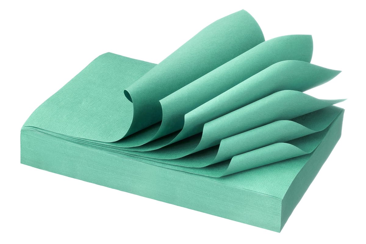 Tray Paper Green – Akzenta International SA, Einwegartikel