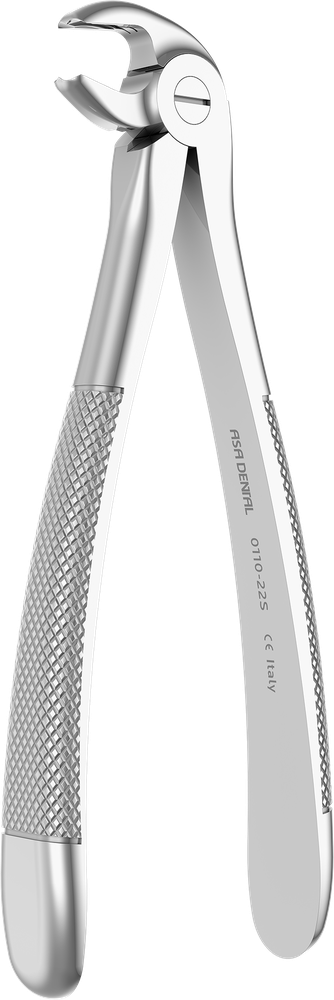 UK-Molaren - 14 ± 0.1 cm - mit geriffelten Spitzen 0110-22S