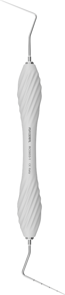 Plugger Spreizer # 1 - Grau - Ø 0.4 - 20 | 15 | 10 | 5 RC0803-1 – ASA Dental S.p.A. Uninominale, Plugger - Spreader - Condensor