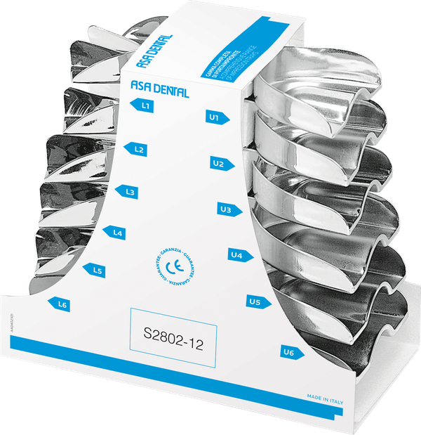 Abformlöffel-Set, 12-teilig S2802-12