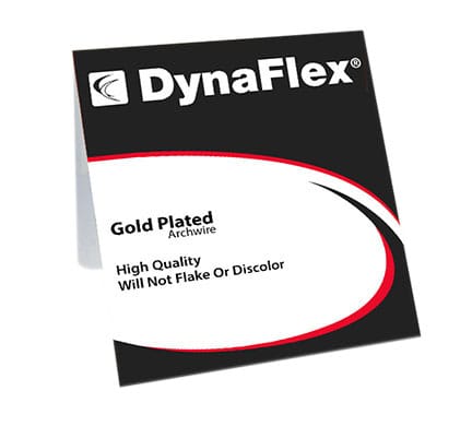 GOLD PLATED NICKEL TITANIUM ARCHWIRE – Dynaflex Orthodontics USA, Drähte und Bögen