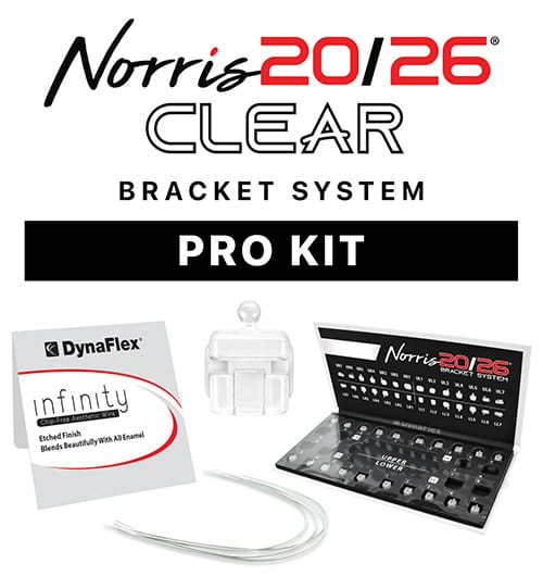 NORRIS 20/26 CLEAR BRACKET SYSTEM 220-01C5-02
