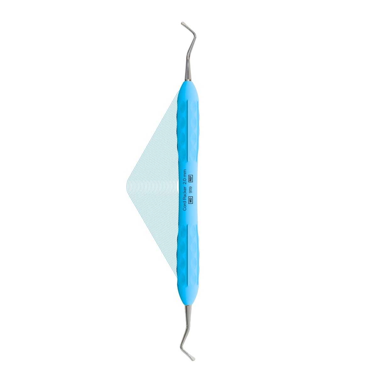 Cord Packer 2.0 mm | ErgoLite X 9119 – ErgoDenta ApS, Retraktionsfäden / -ringe