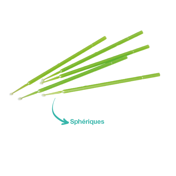 100 conical micro-applicators