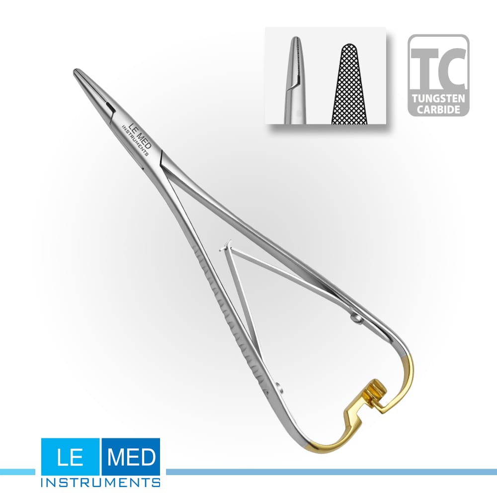 Mathieu Standard-Spitze mit TC-Doppelfeder – LE MED Instruments, Extraktionszangen