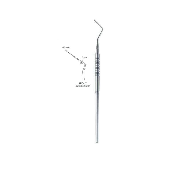 Root Canal Single Ended Plugger Solid Handle Fig.20 0.3MM/1.0MM