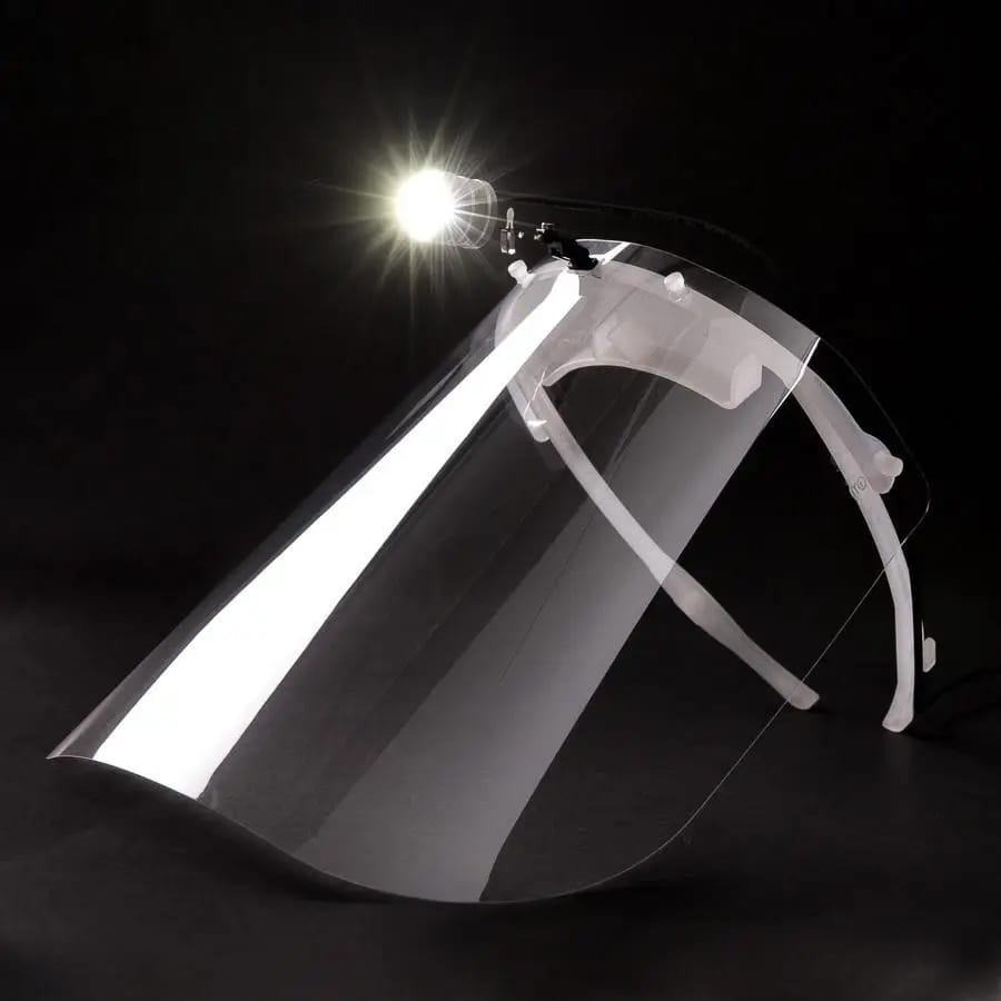 Optergo ViShield™ – Protective visor set SCH LED – Optergo AB, Schutzbrillen, Schutzschilde und Zubehör