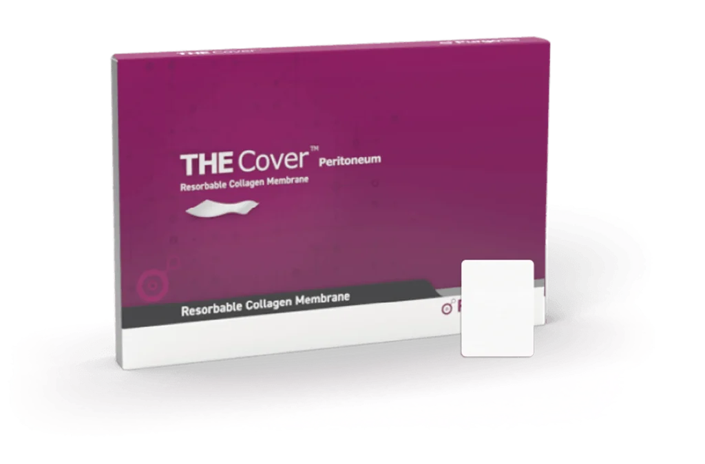 THE Cover™ – Resorbierbare Kollagenmembran – Purgo Biologics Inc., Implantologie