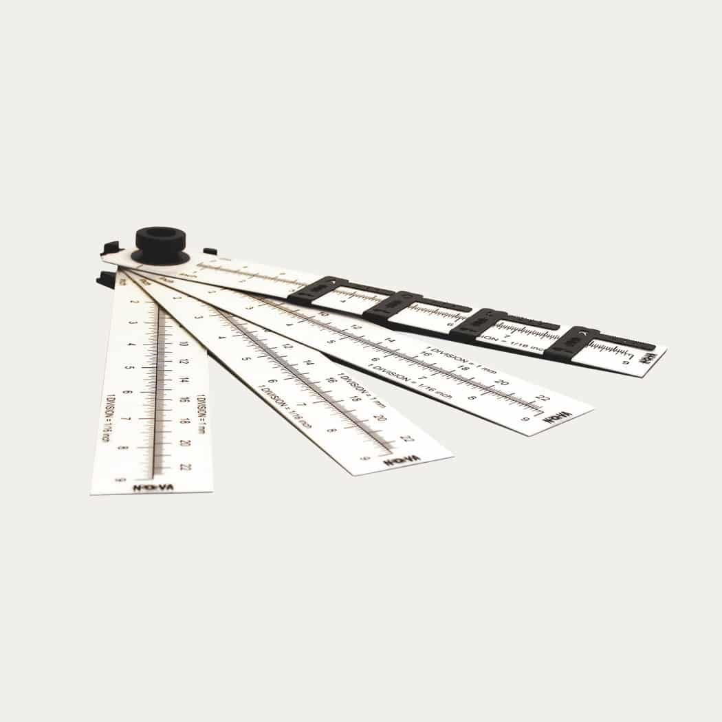 Ruler Set Nova Rad 4579 – RTI Group AB, Röntgenschutz