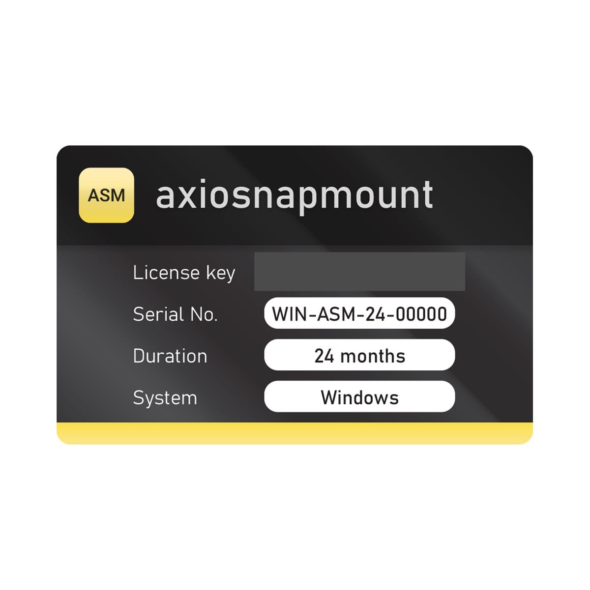AxioSnapMount® Software-Lizenz, 24 Monate (Windows) – SAM, Software