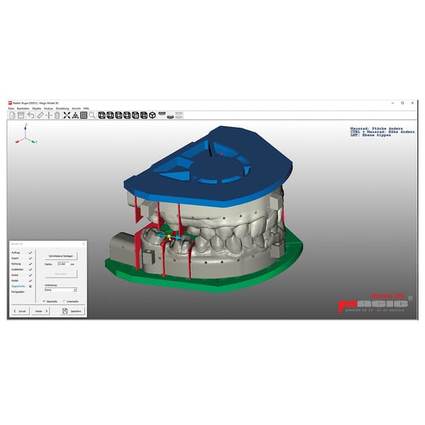 Magic Model 3D, Dental CAD-Modelbuilder inkl. Dongle
