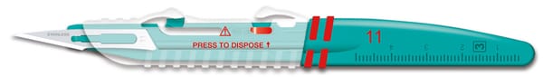 Sicherheitsskalpell – KIATO Plus Chirurgisches Sicherheitsskalpell