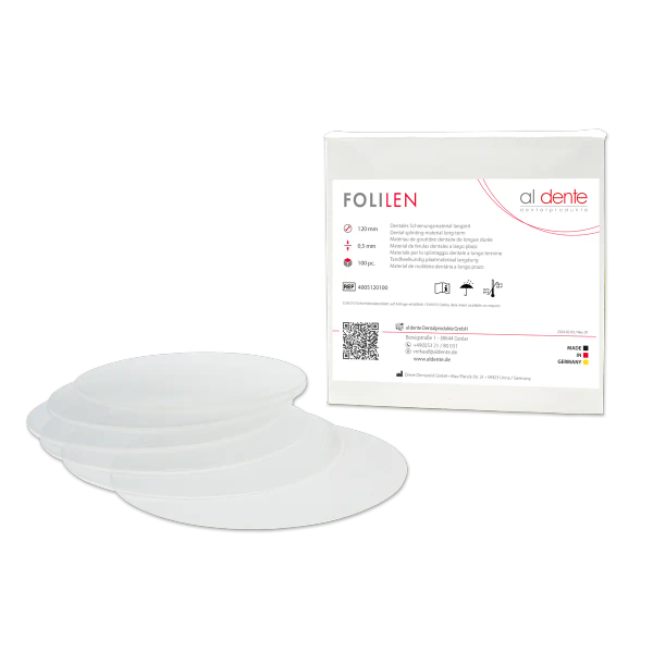 Folilen, opak, 0,45 mm, 100 St., Ø 120 mm