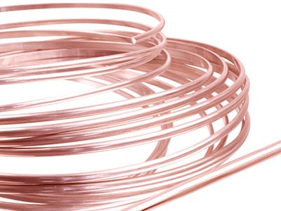 18ct Red Gold D Shape Wire 2.30mm X 1.50mm, 100% Recycled Gold – Cookson Dental, Legierungen und Lote