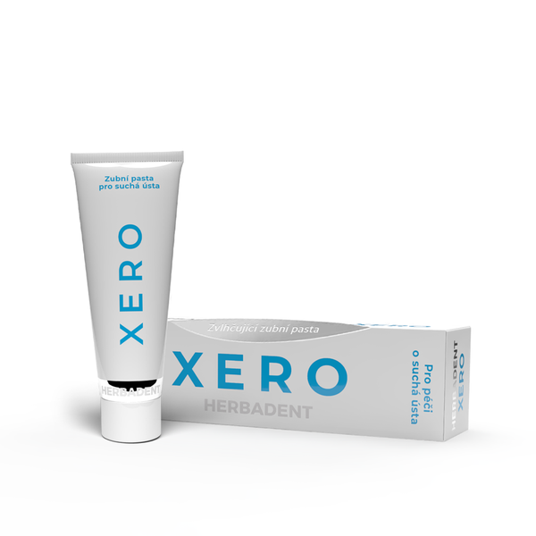 HERBADENT XERO Feuchtigkeitsspendende Zahnpasta 75 g