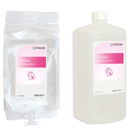 ECOSOAP Handwaschseife (Flasche) – miscea GmbH, Händedesinfektion