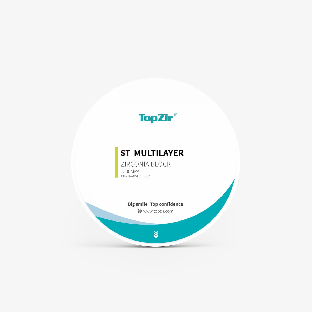 ST multilayer dental zirconia block – Topzir Biotech Co.,Ltd, Blöcke