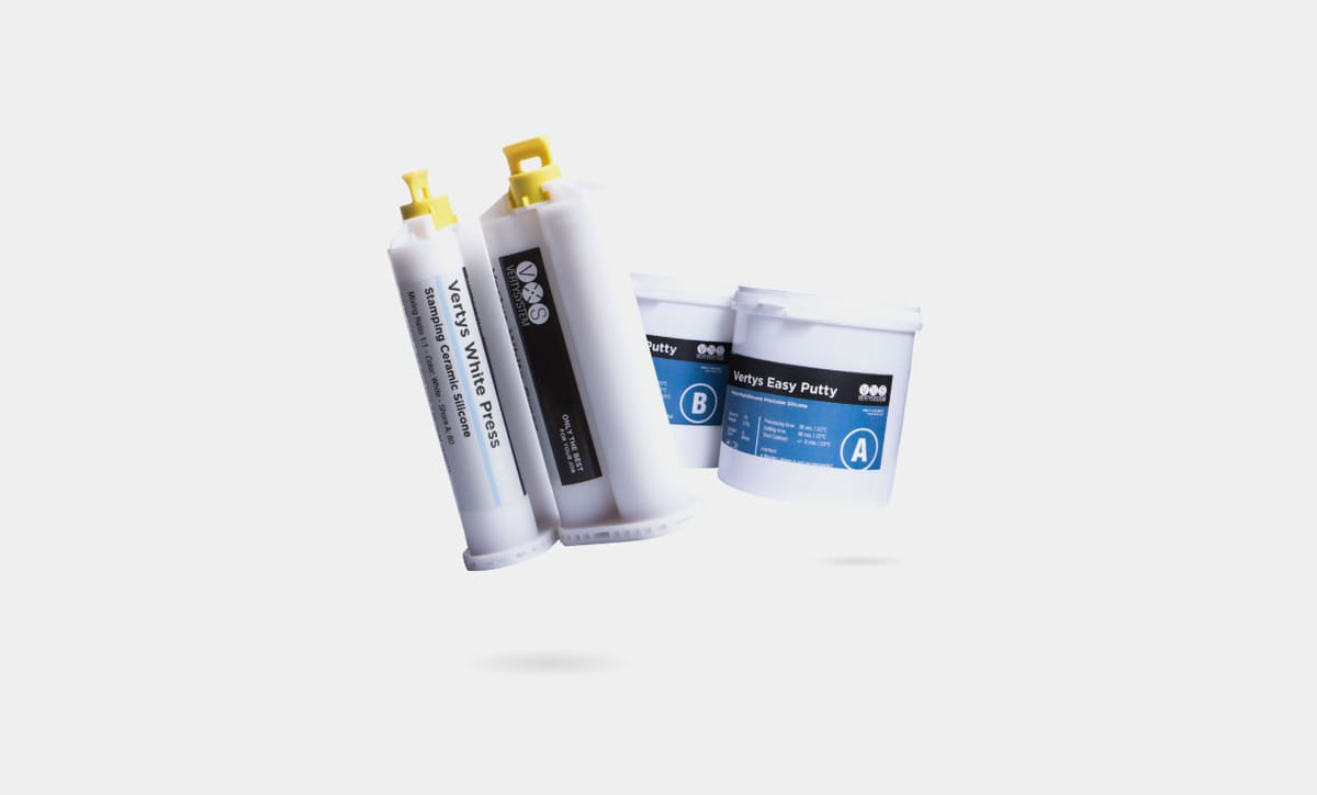 Vertys White Press – Vertysystem, A-Silikone